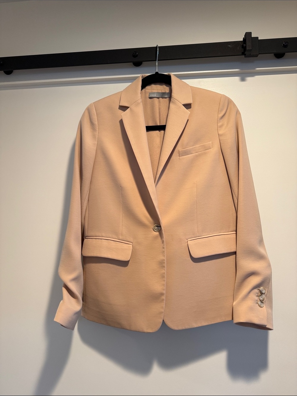 Vince Blazer - Carmel colored Single-Breast Tailored Blazer